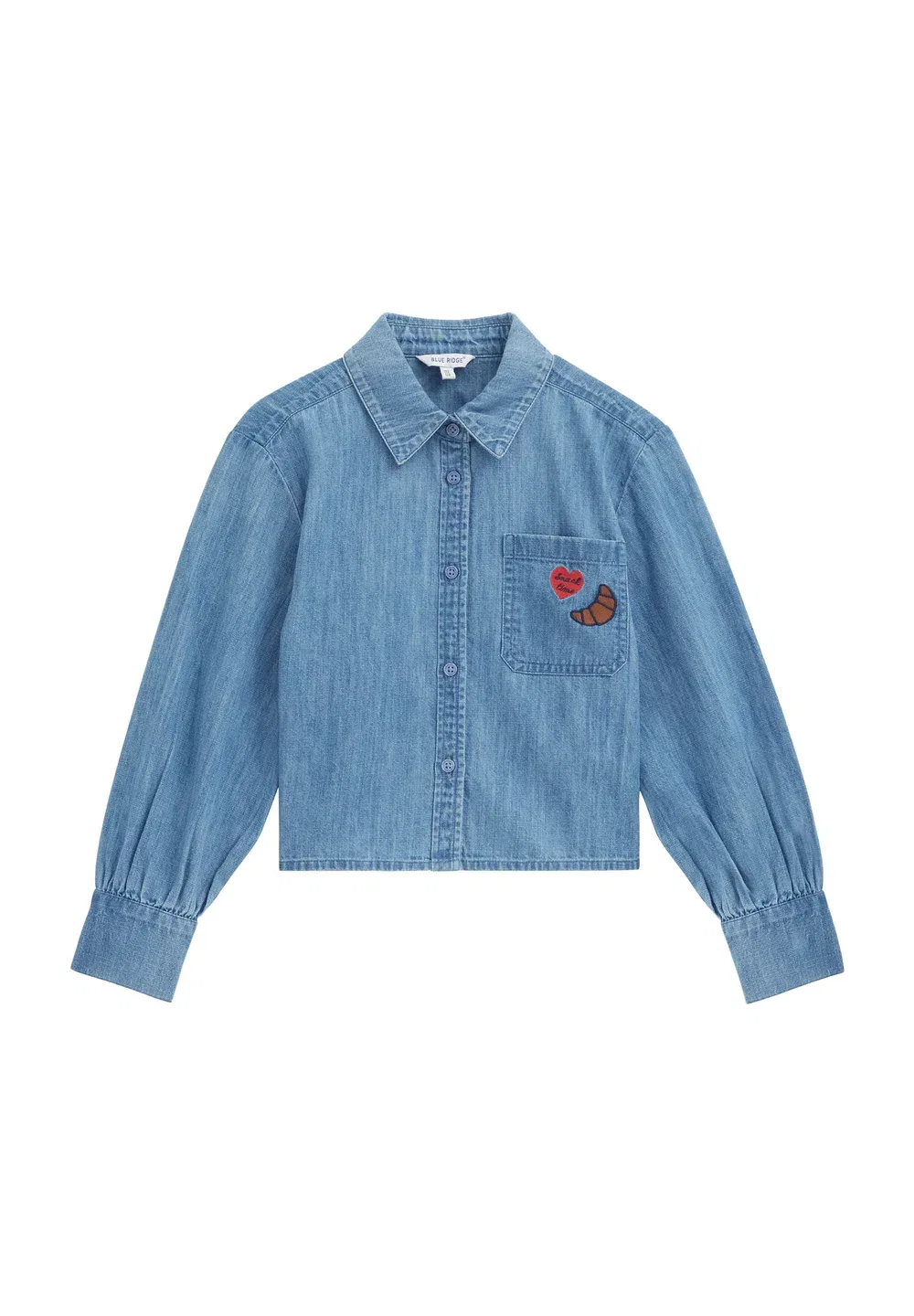 Ридж - блузка на пуговицах We Fashion, Blue