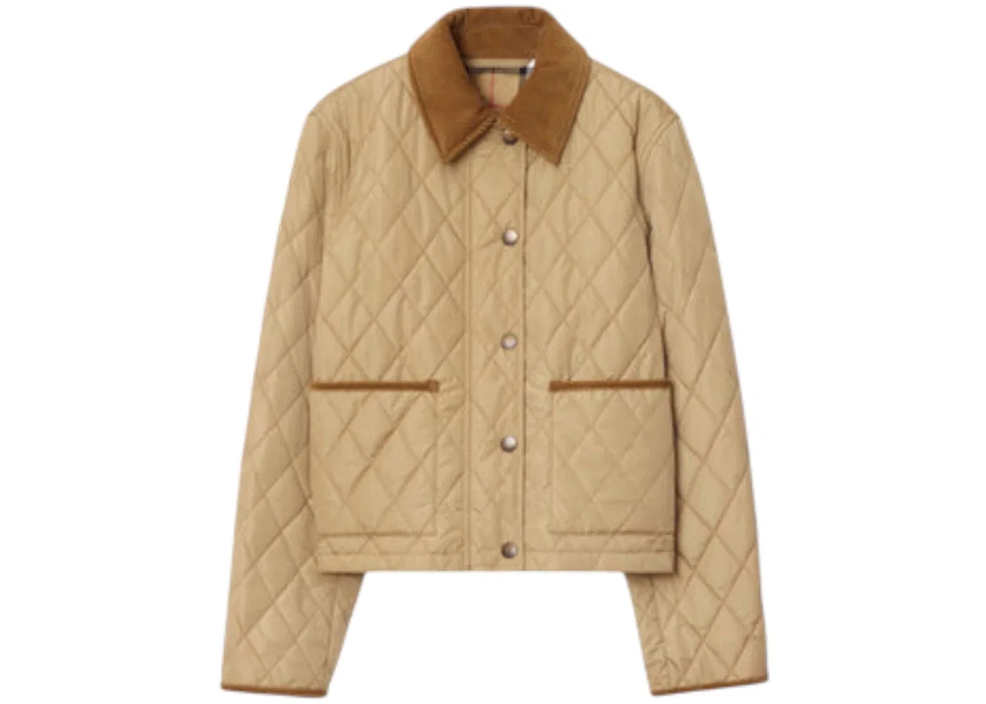 Женское пальто с принтом Outerwear Burberry, Flax/Sand LP Check