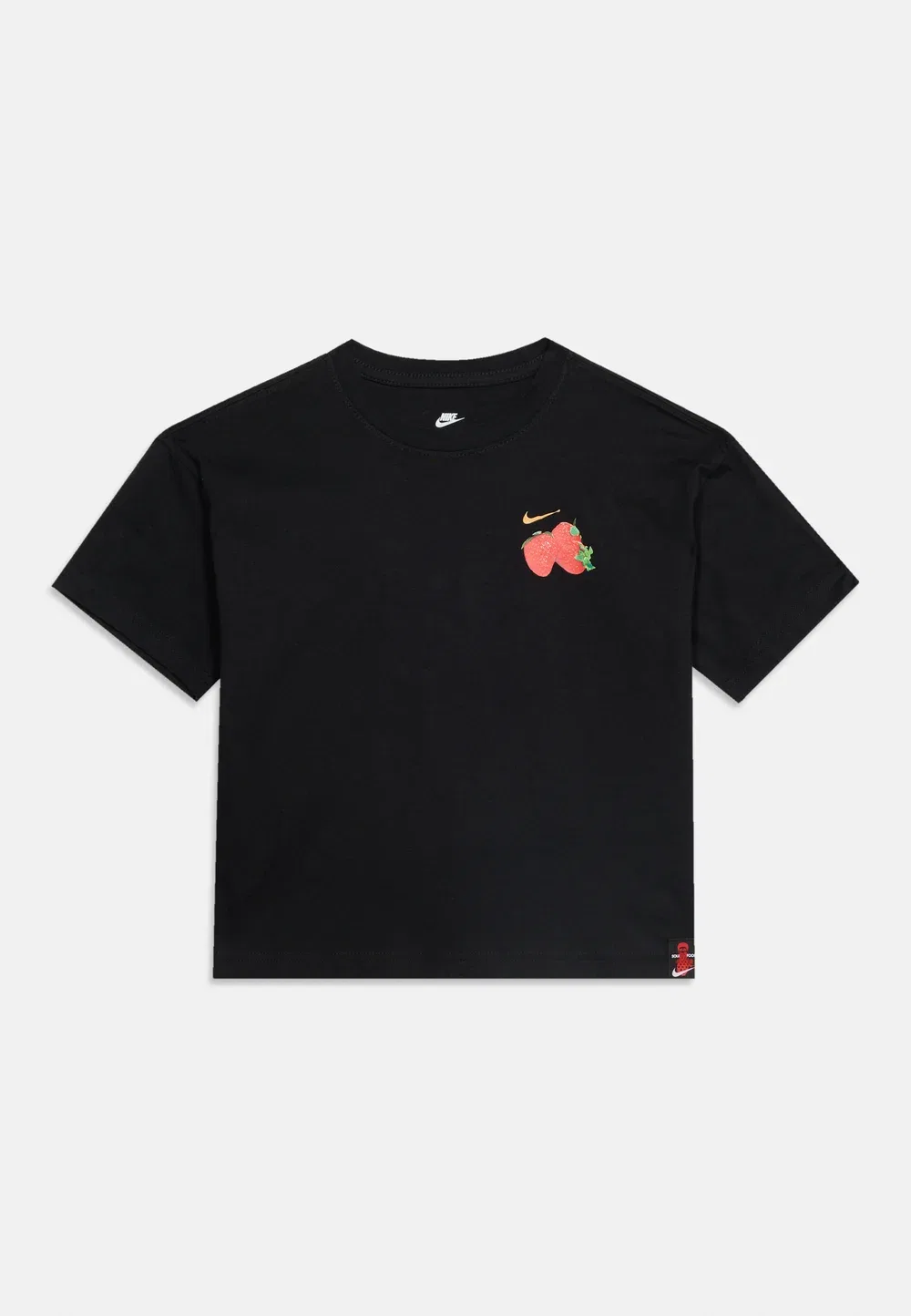 Футболка с принтом "Вафли свободного кроя" Nike Sportswear, Black — фото 3
