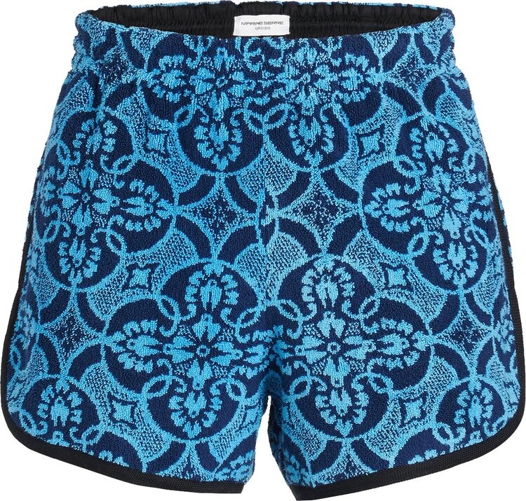 

Шорты Marine Serre Oriental Towels Running Short 'Oriental Aquarius', синий