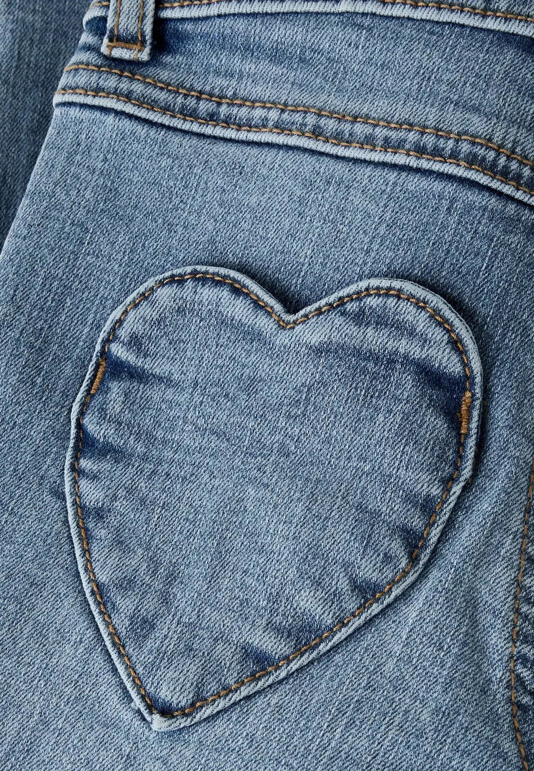 Джинсы широкого кроя - джинсы прямого кроя Name It, Medium Blue Denim — фото 3