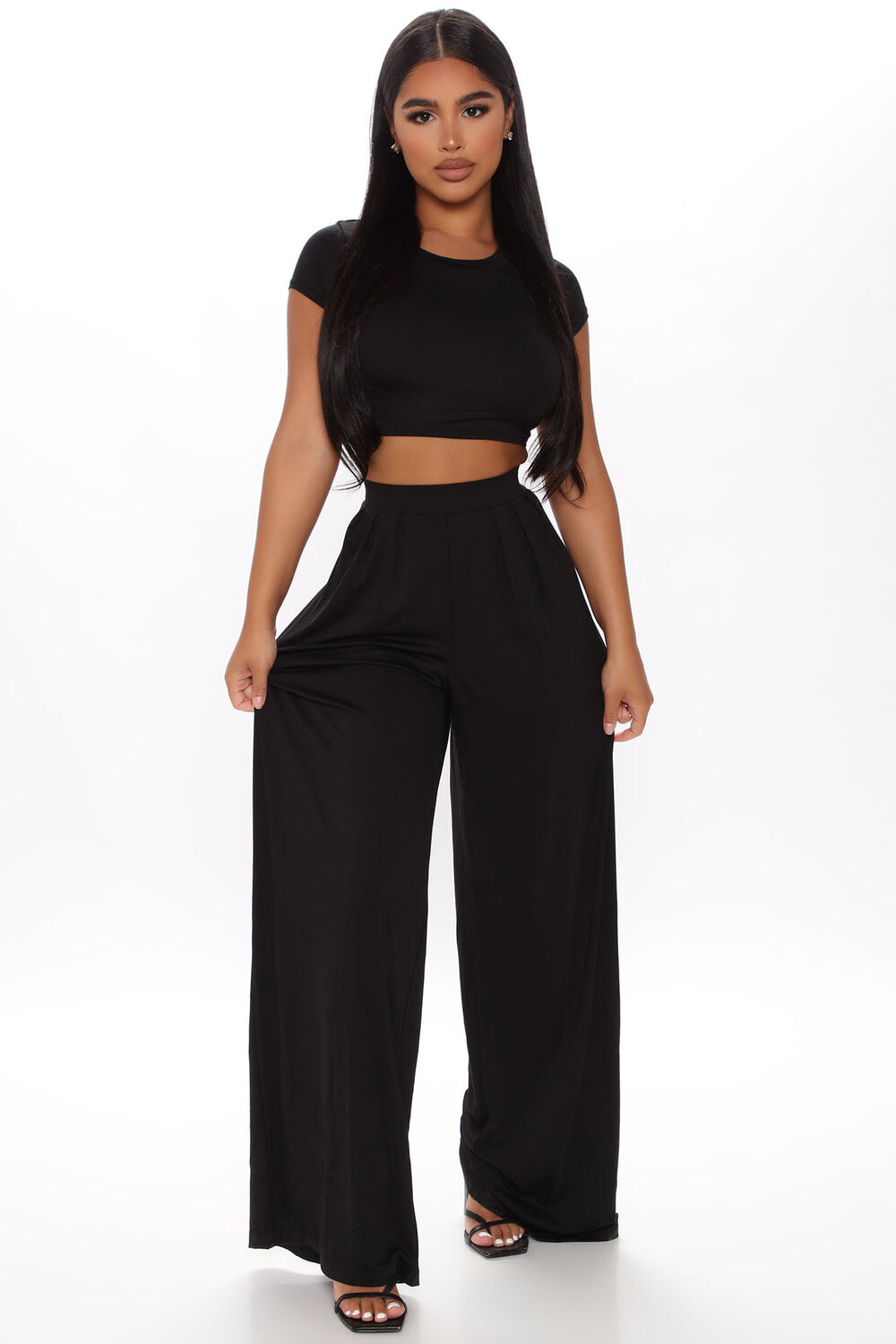 

Брюки Fashion Nova LBST22140, черный