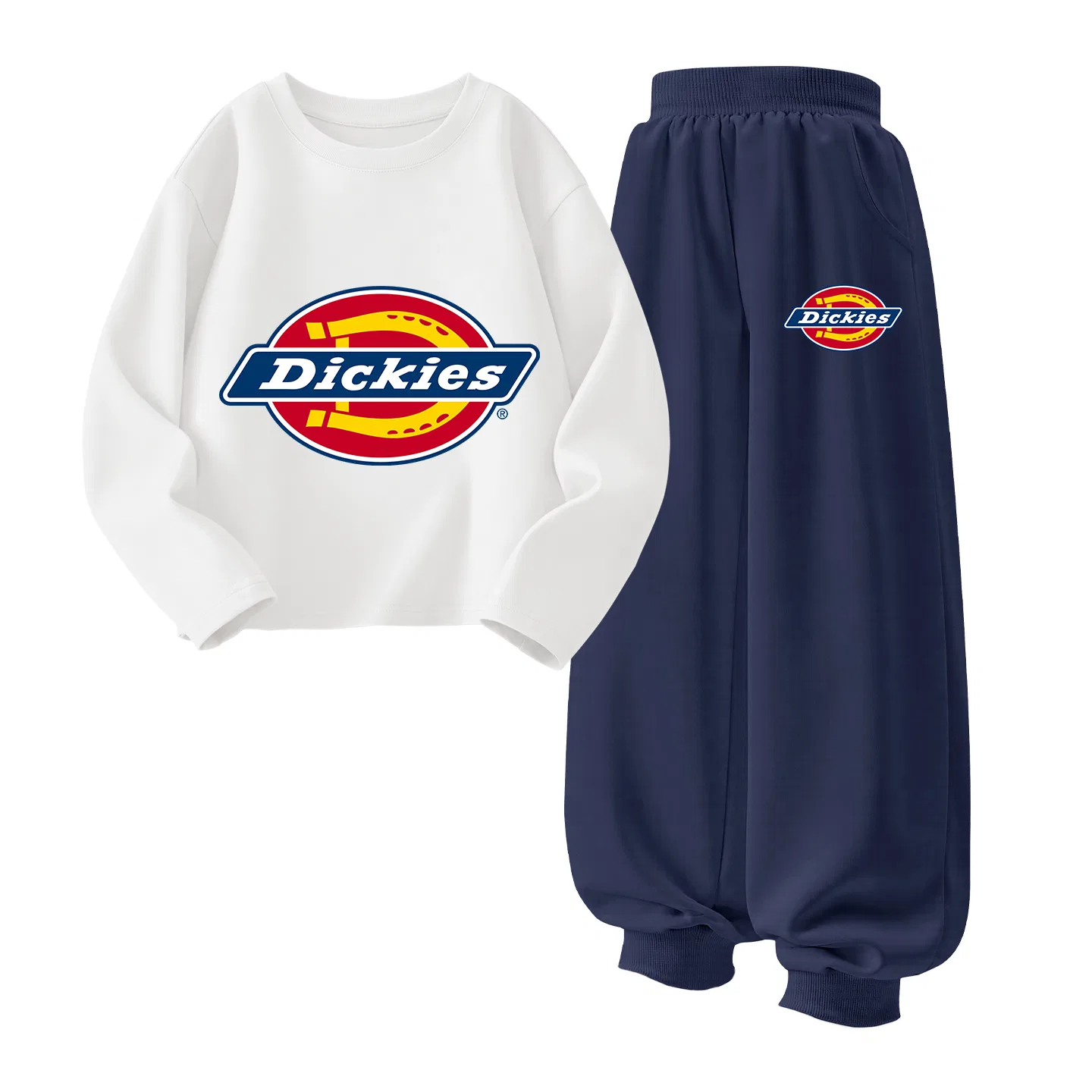 Детский спортивный комплект Dickies, Standard White/Standard K Black — фото 4