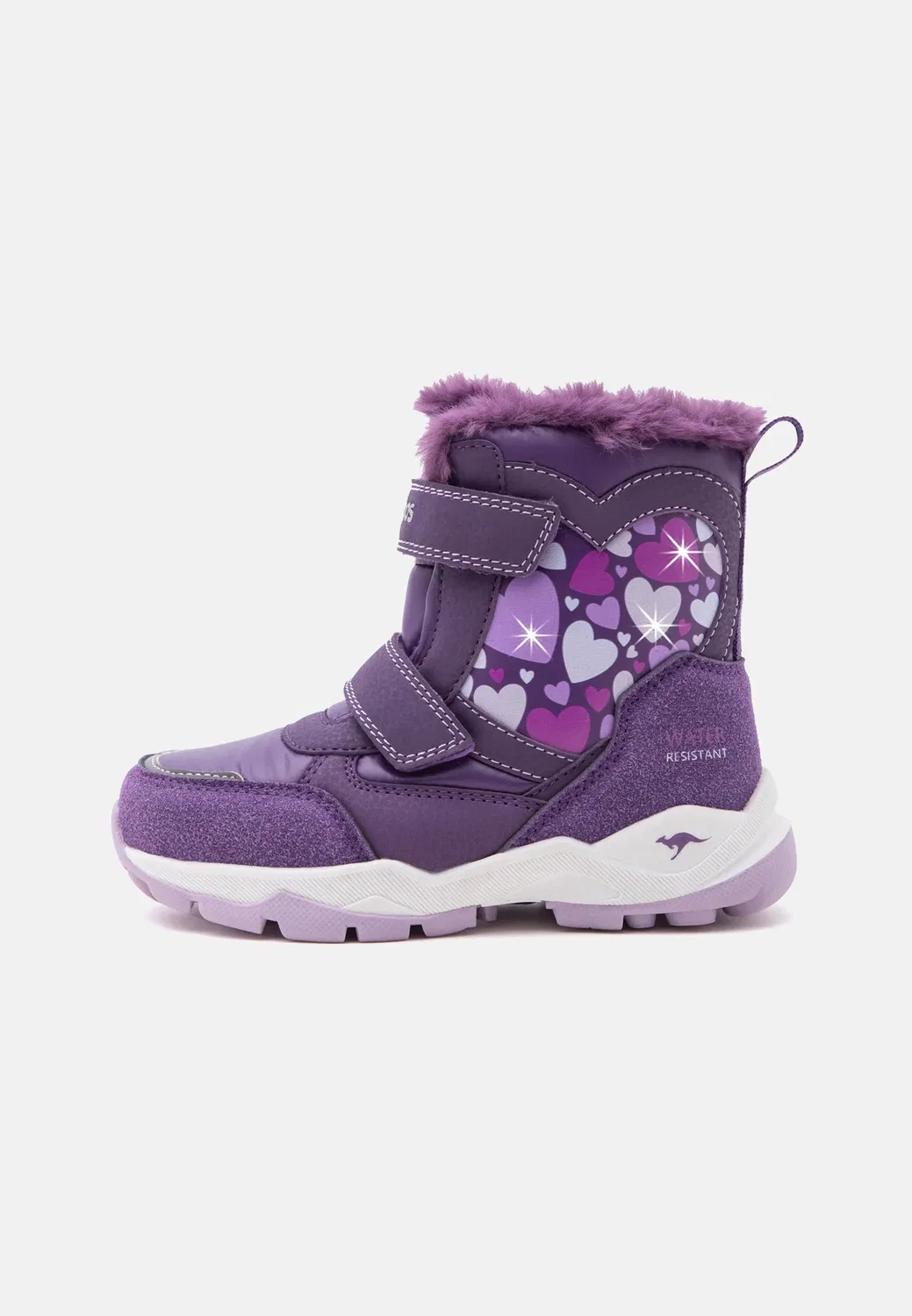 K fr dreamer унисекс - зимние ботинки Kangaroos, Acai/Pale Lilac