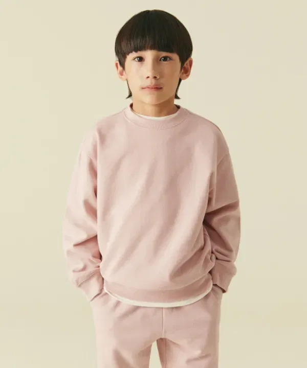 Свитшот оверсайз Musinsa Standard Kids, индиан пинк
