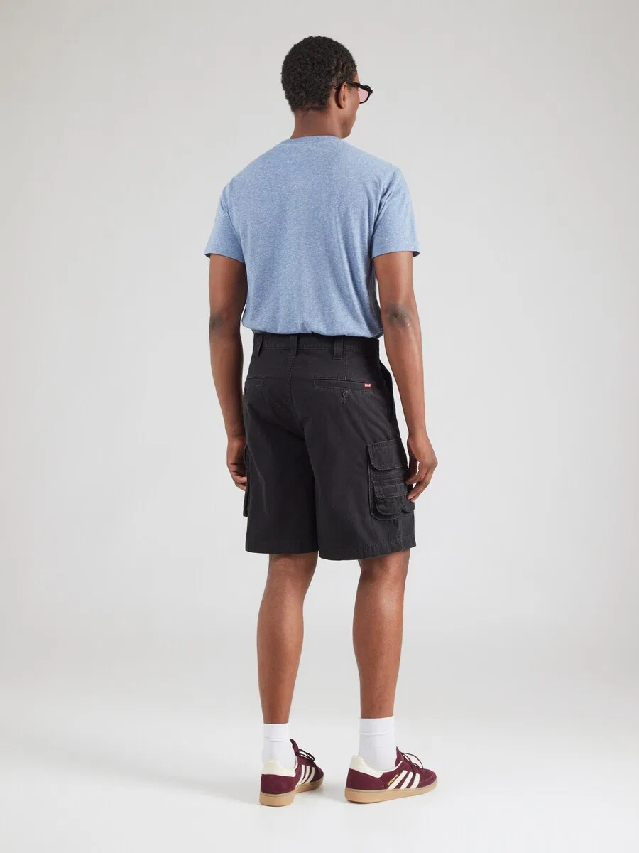 Шорты-карго LEVI'S Regular, модель «Рыболовные шорты-карго», черные — фото 4