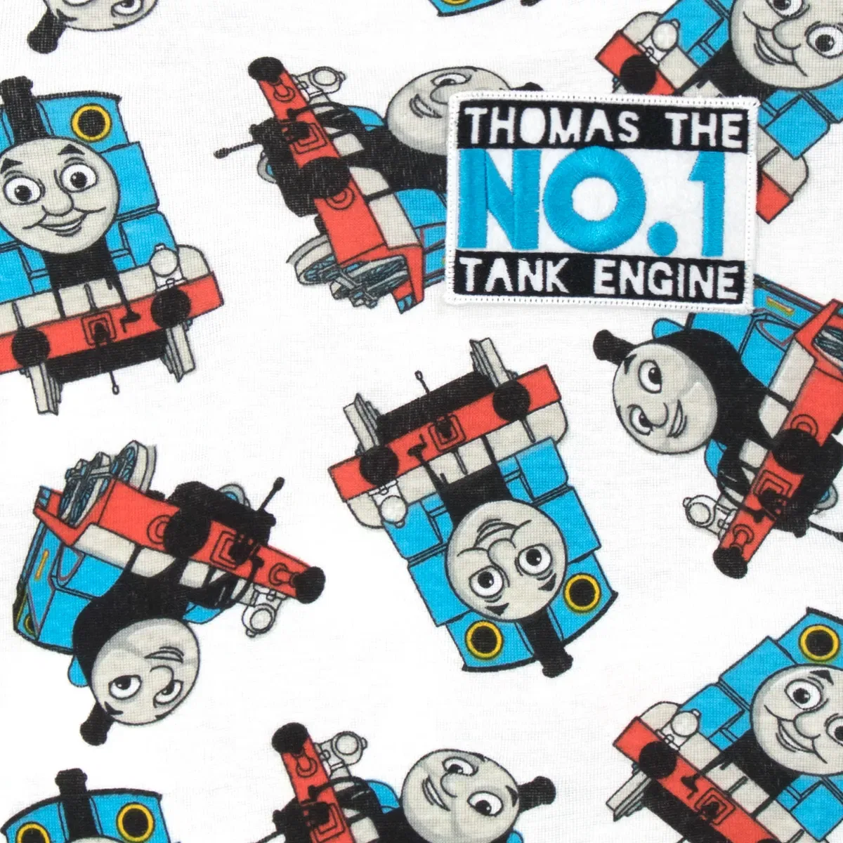 Детский пижамный комплект с принтом No.1 Tank Engine Thomas & Friends, Multi — фото 3