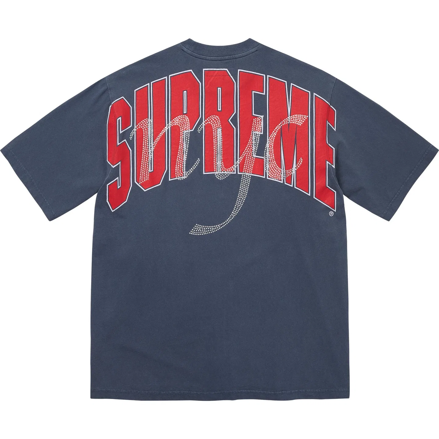 Футболка с круглым вырезом Supreme SS26, Marine Blue