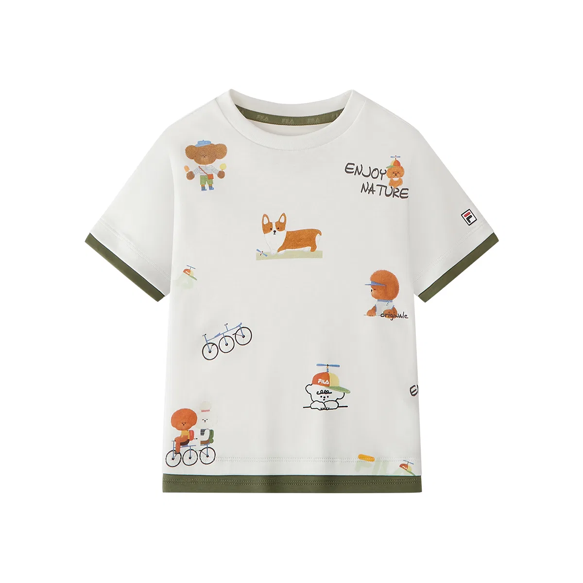 Футболка All Over Print Kids' FILA KIDS