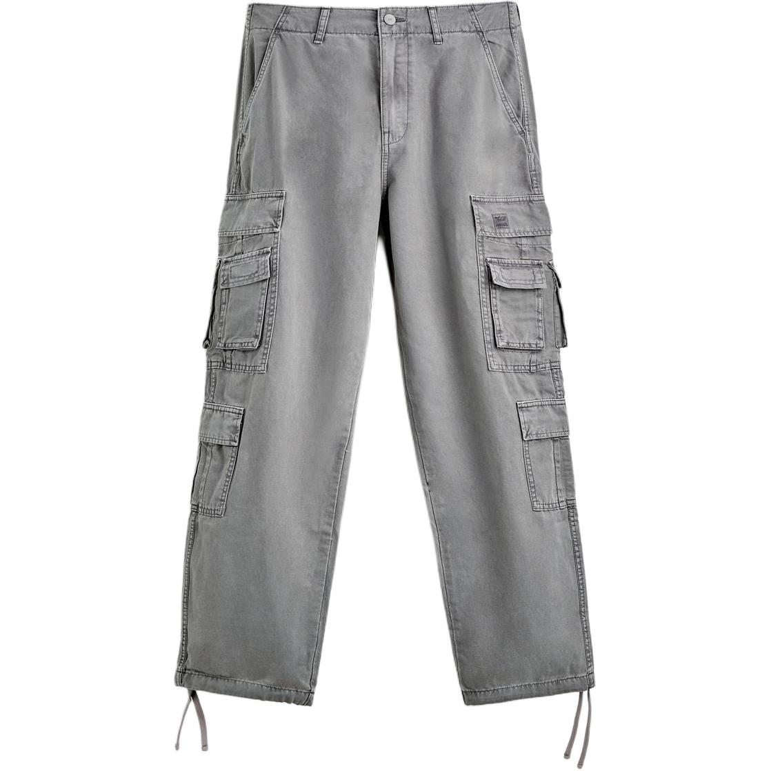 

Грузовые штаны мужские ZARA, светло-фиолетовый