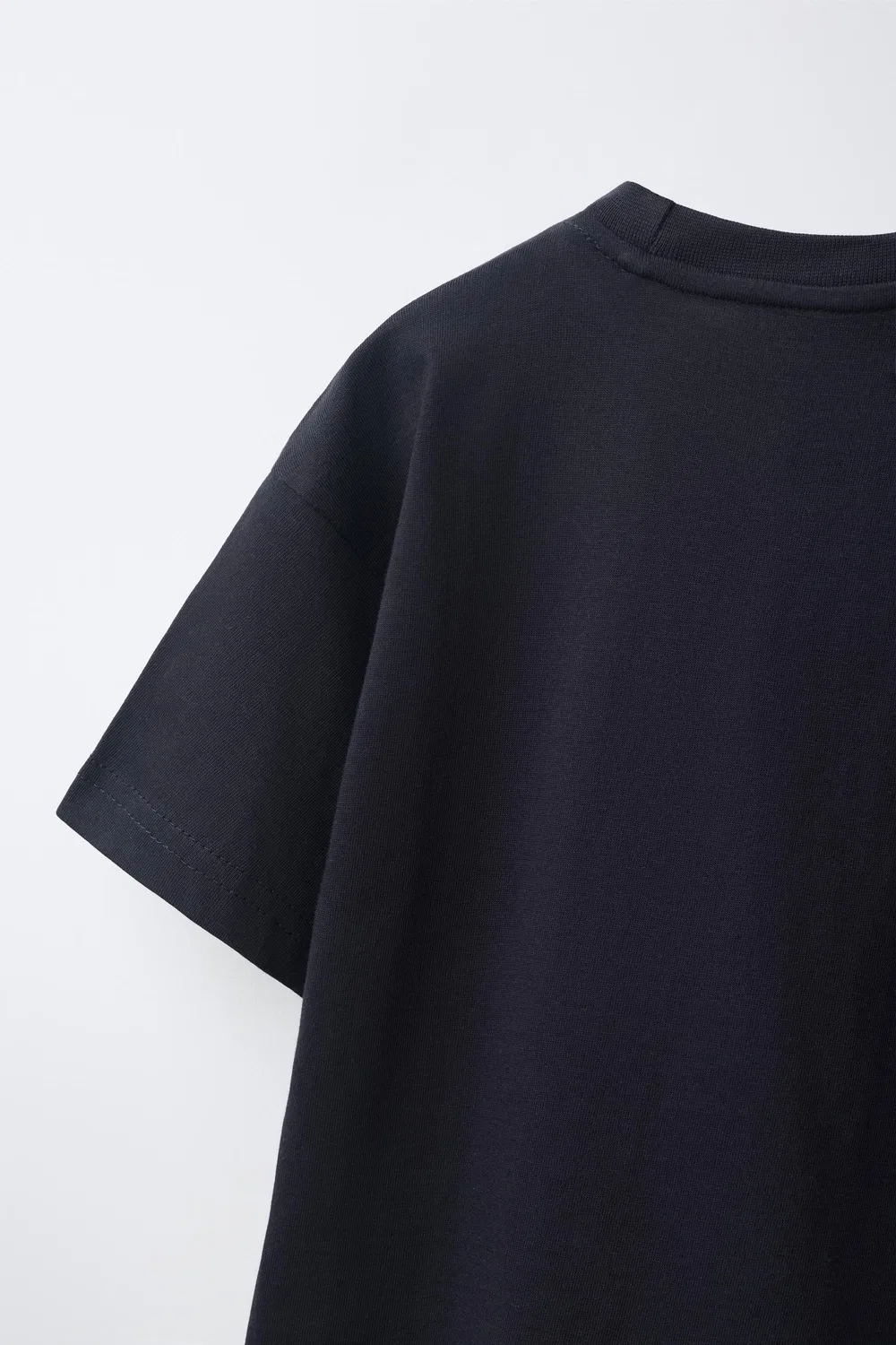 Футболка для бега с принтом ZARA, Blue — фото 4