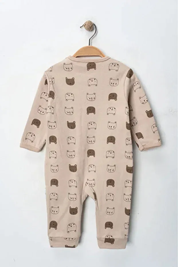 Детский комбинезон с принтом 3-предметный Bamoola For Babies, K. Bear — фото 4