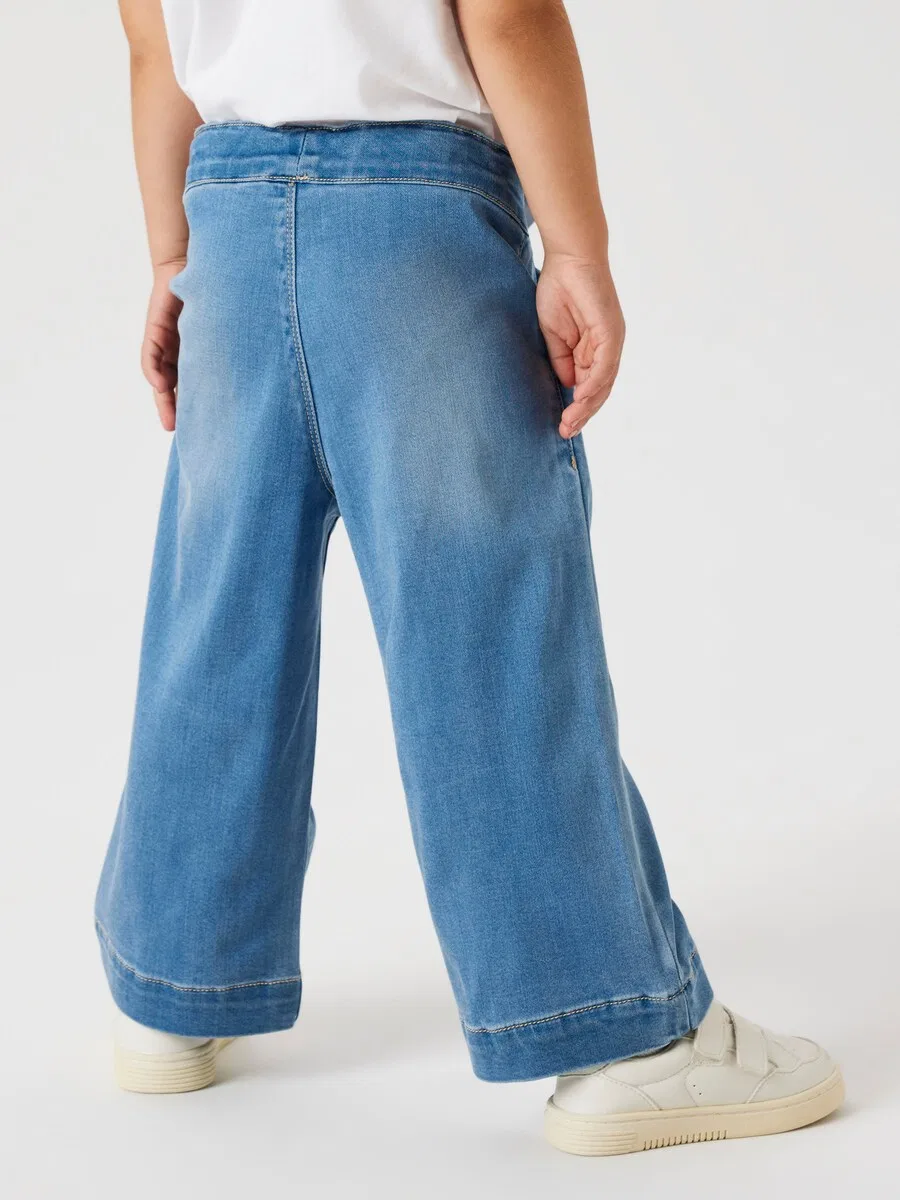 Джинсы NAME IT Wide leg Jeans 'Bella' синего цвета — фото 4