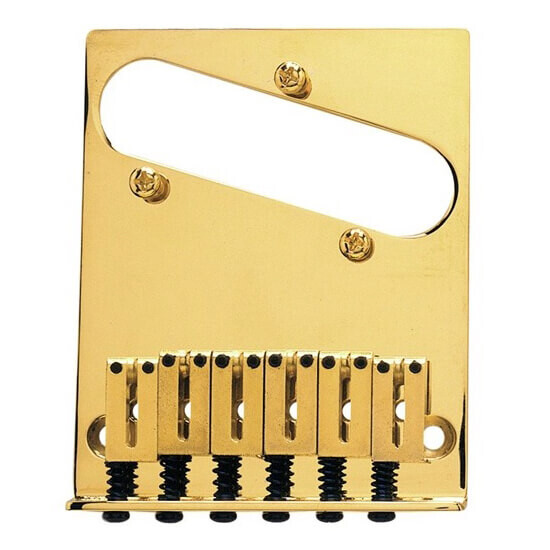 

Мост Fender 6-Saddle American Series Telecaster в сборе (золотой) 0990807200