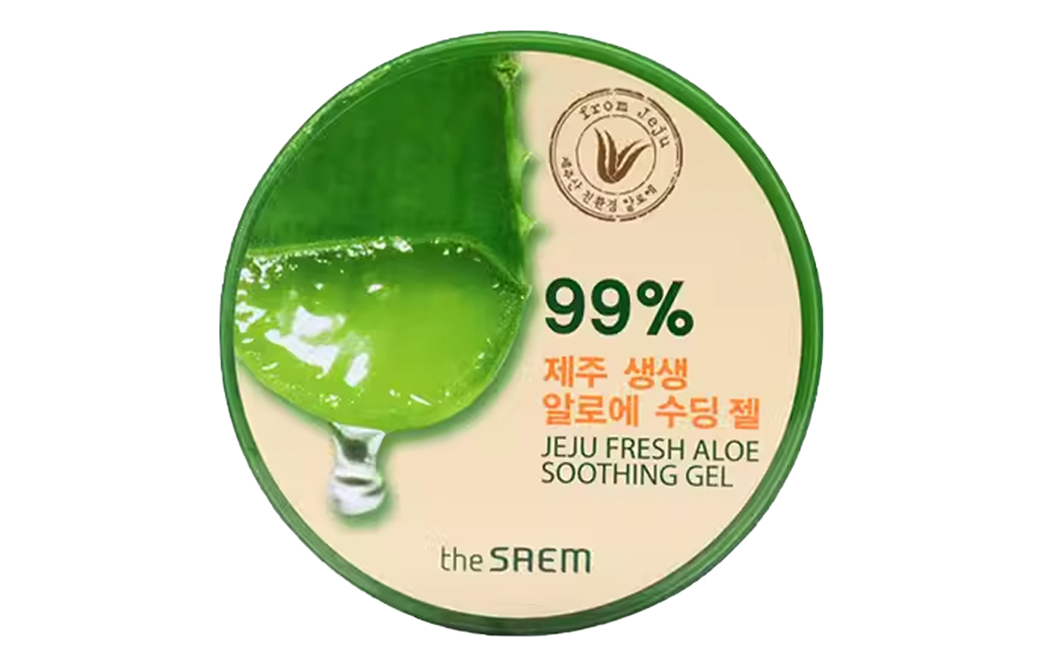 

The Saem Розовый гель алоэ вера увлажняющий крем ночная маска для лица увлажняющая и питательная 300мл*2