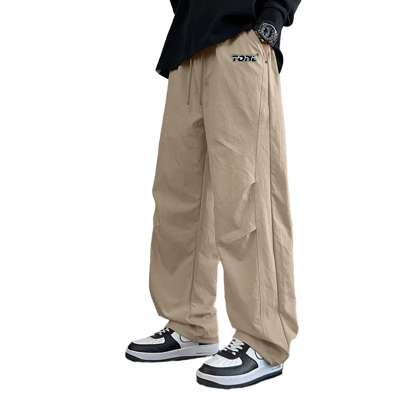 Детские повседневные штаны-парашюты Unisex Tonlion, Khaki