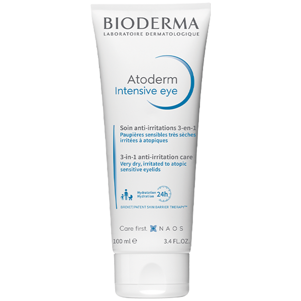 Bioderma Atoderm Средство 3в1 от раздражения кожи век и области вокруг глаз, 100 мл - фото