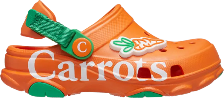 

Кроссовки Anwar Carrots x Clog Toddler Orange, оранжевый