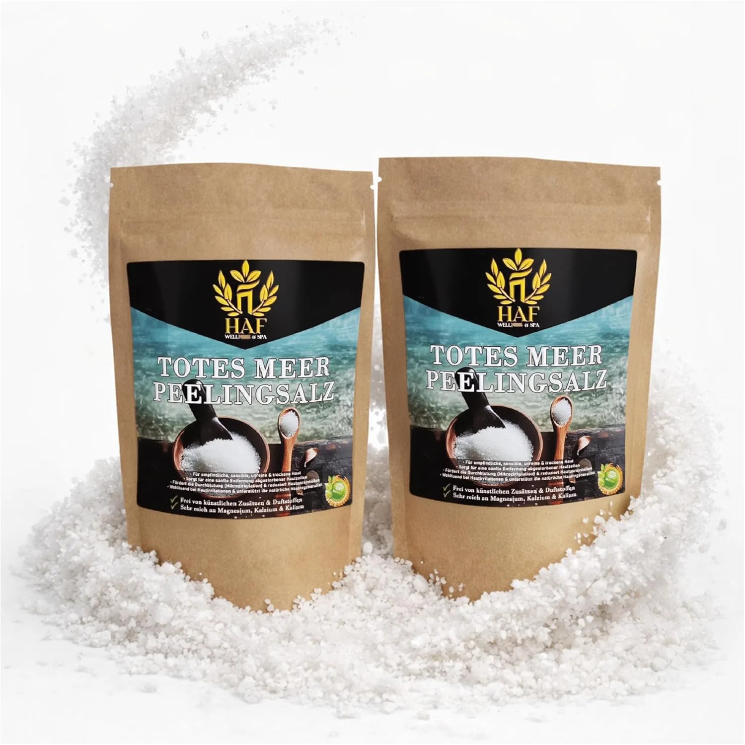 Скраб для тела HAF Dead Sea Scrub Salt, 2 кг, Bag