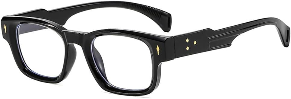 

Женские солнцезащитные очки с градиентом UV400, мужские очки с заклепками, панк-синий цвет, для занятий спортом на открытом воздухе, бега и езды на велосипеде generic, Black Clear