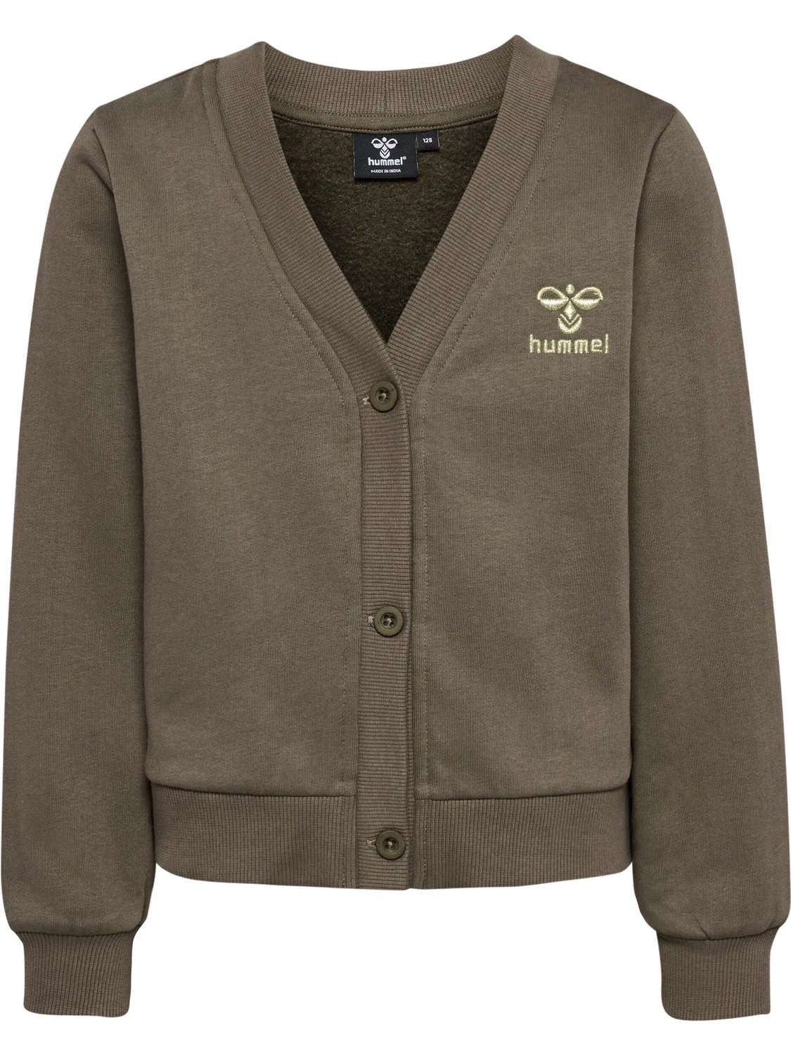 Детский свитшот с длинным рукавом Hmltone Hummel, Braun Schieferbraun