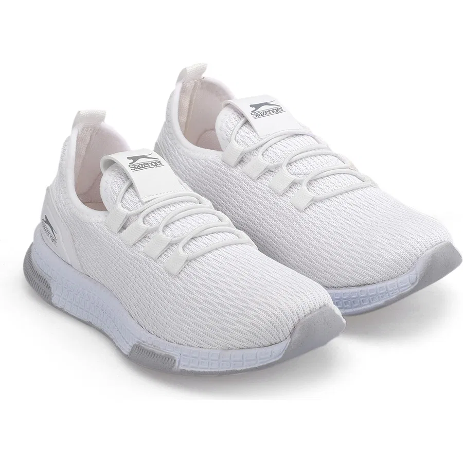 Детские кроссовки-слипоны с текстильным верхом Slazenger Abena I, Белый — фото 2