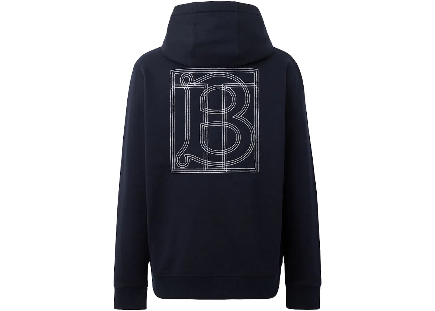 Мужская худи с монограммой Burberry, Coal Blue — фото 2