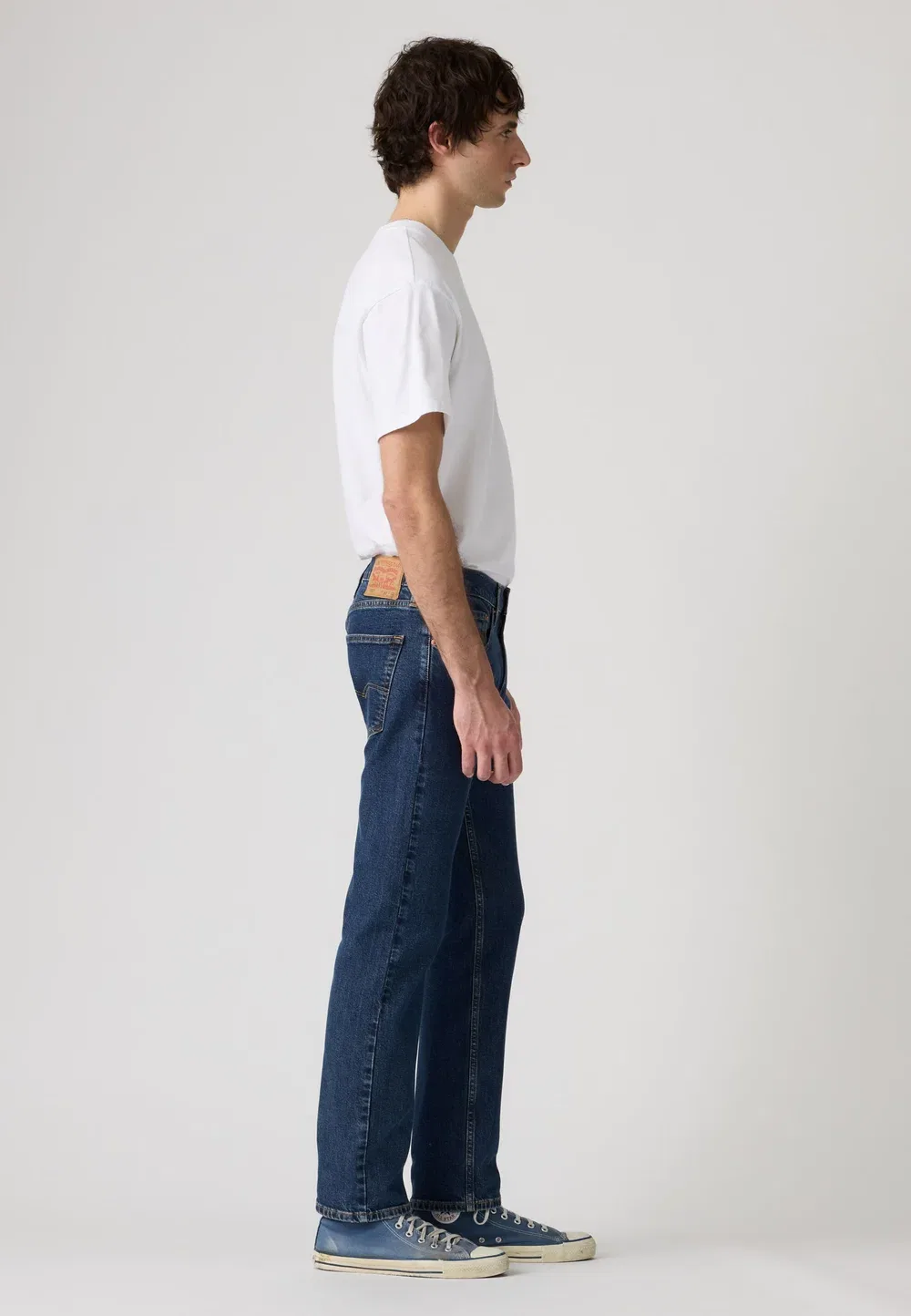 502 зауженный крой - джинсы зауженного силуэта Levi'S, Blue — фото 4
