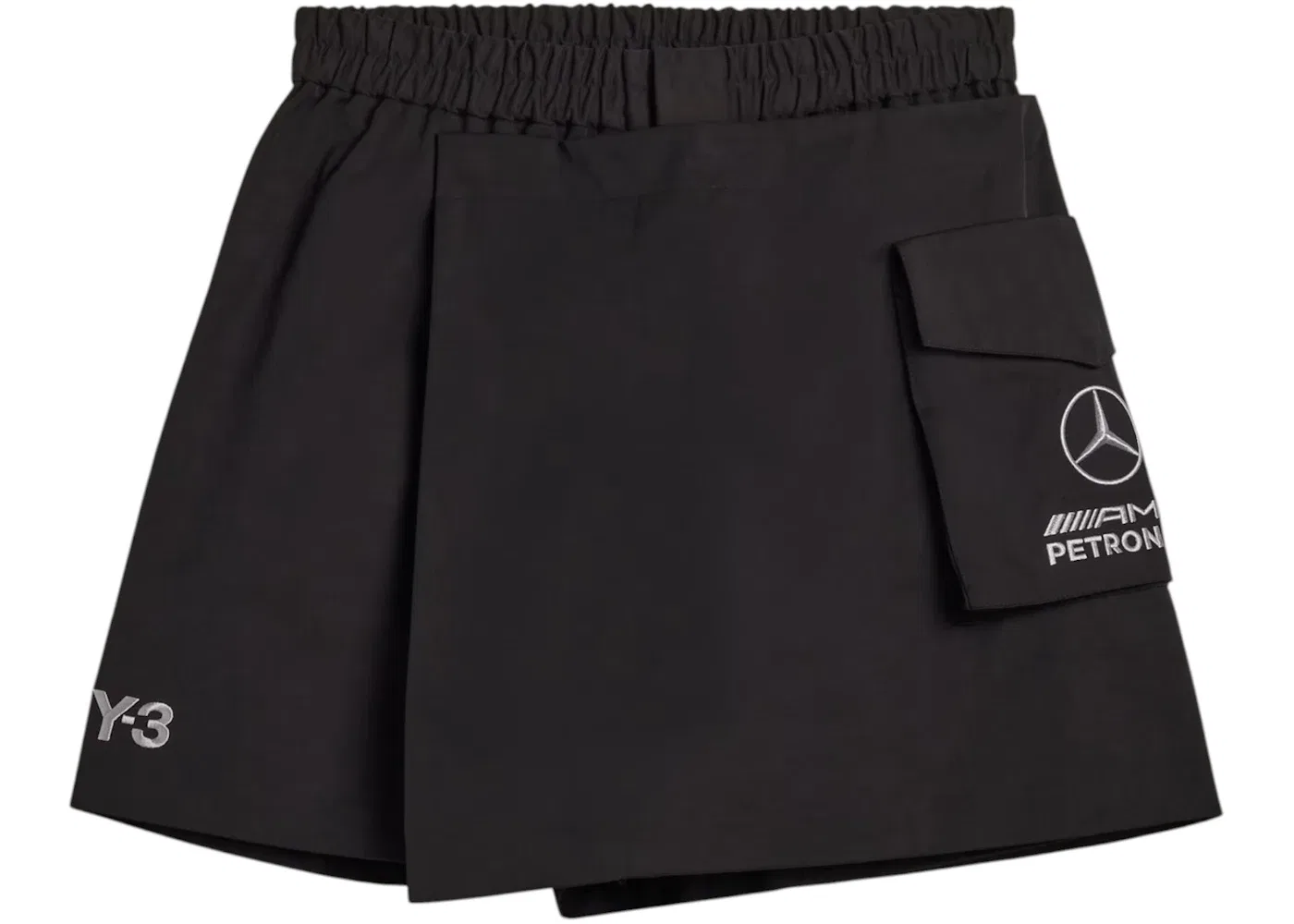 Женская юбка-шорты Y-3 Mercedes Amg Petronas Formula 1 Team Short Skort от Adidas, Black