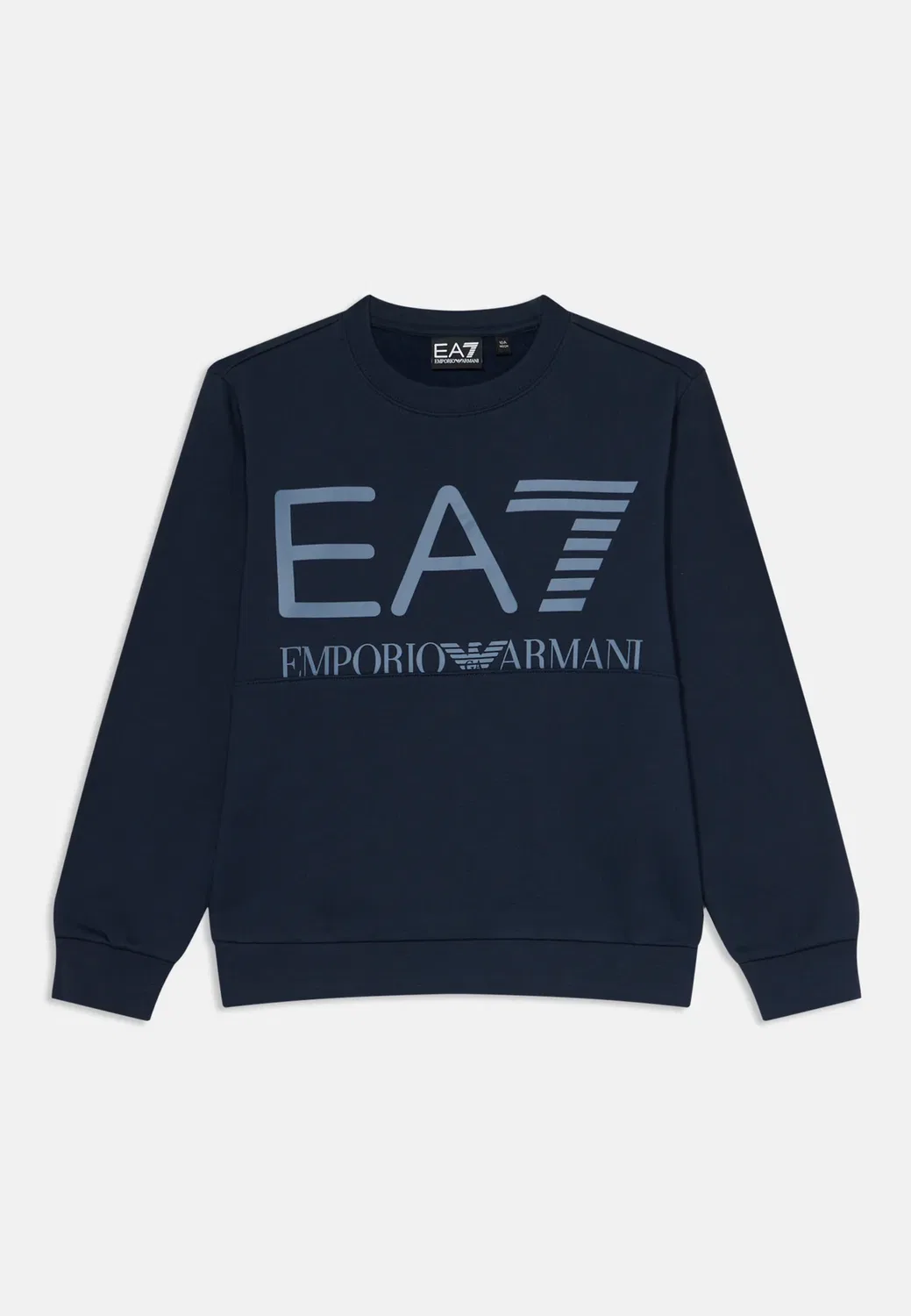 Толстовка унисекс с логотипом Train Ea7 Emporio Armani, Blue