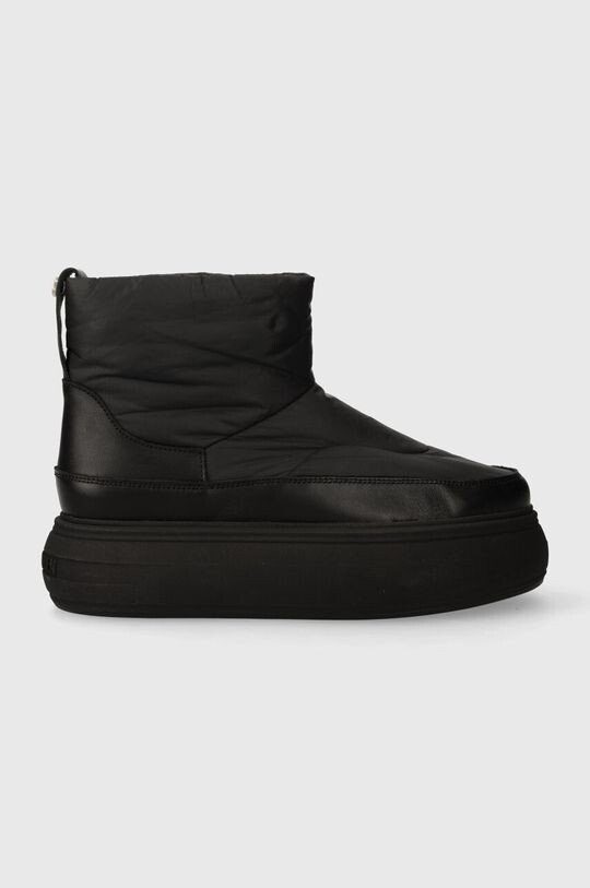 Зимние ботинки женские Steve Madden на платформе, черный