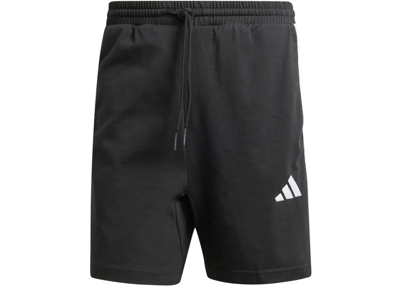 Мужские шорты с тремя полосками Adidas, Black White