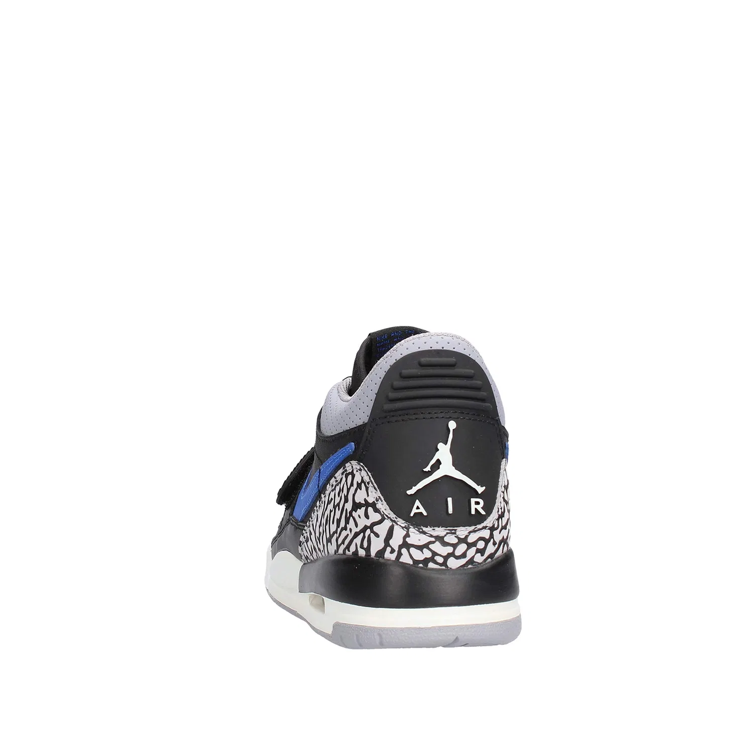 Детские кроссовки для мальчиков с принтом Jordan Legacy 312 Low NIKE, Black Game Royal White — фото 3