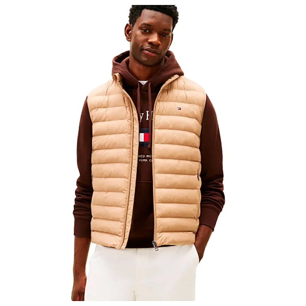 Стеганый жилет Packable Tommy Hilfiger, бежевый
