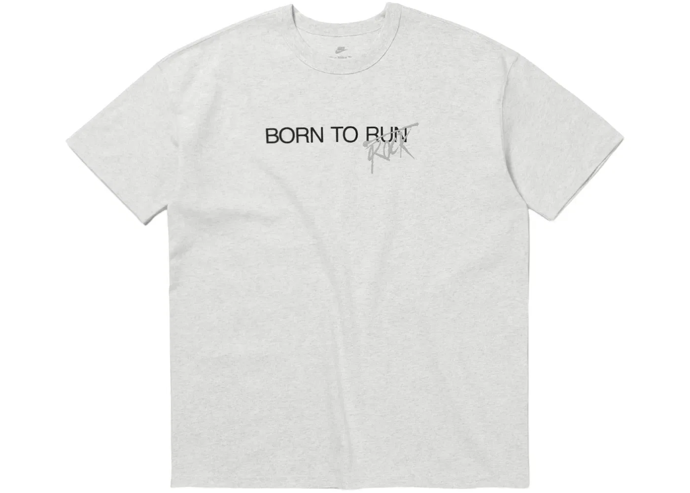 Мужская футболка с принтом Nike x Stranger Things NSW Born To Run Tee Birch Heather
