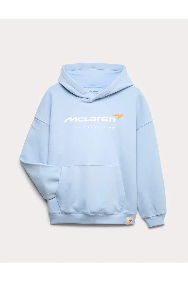 Детские свитшот для мальчиков с капюшоном Mclaren Marks & Spencer, Blue