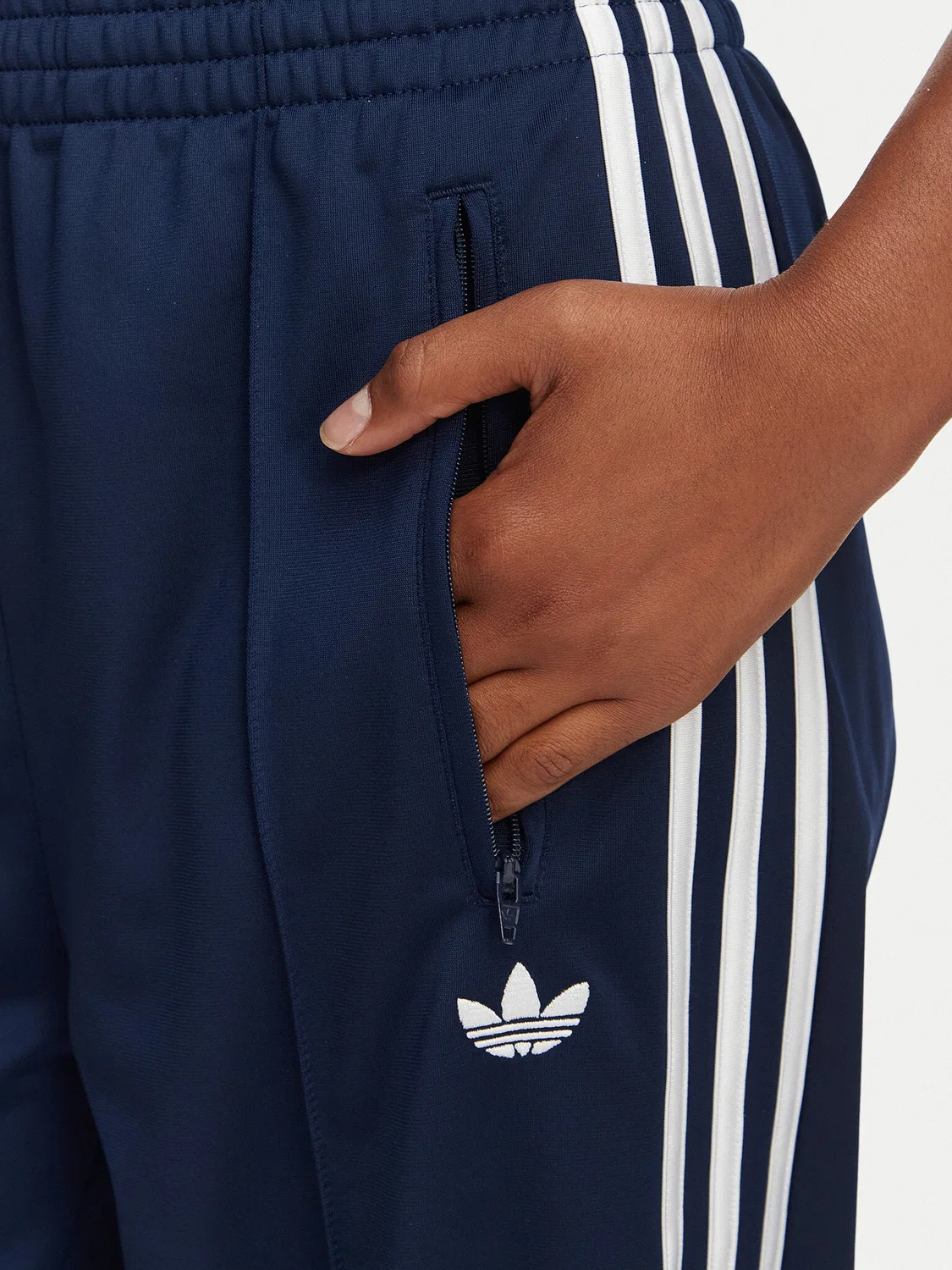 Женские спортивные брюки свободного кроя Firebird Adidas, темно-синий — фото 4