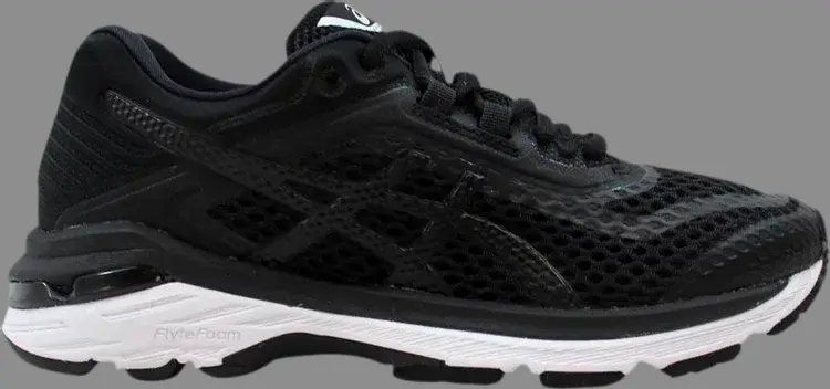 

Кроссовки wmns gt 2000 6 'black white' Asics, черный