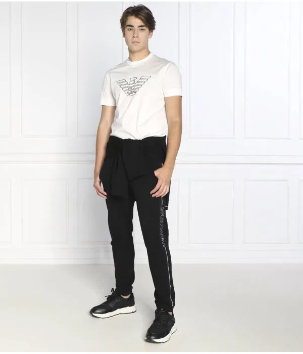 Мужские спортивные штаны Regular Fit Emporio Armani, черный — фото 2