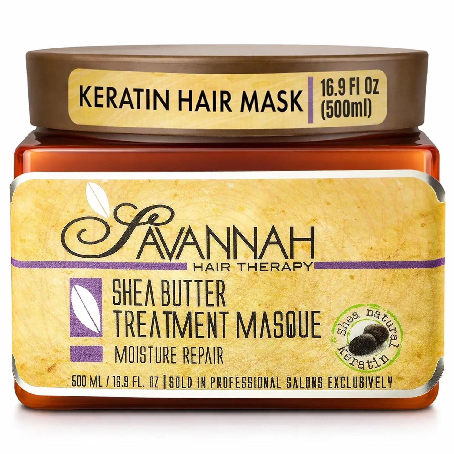 Маска для волос Shea Butter Treatment, Savannah Hair Therapy, 500 мл