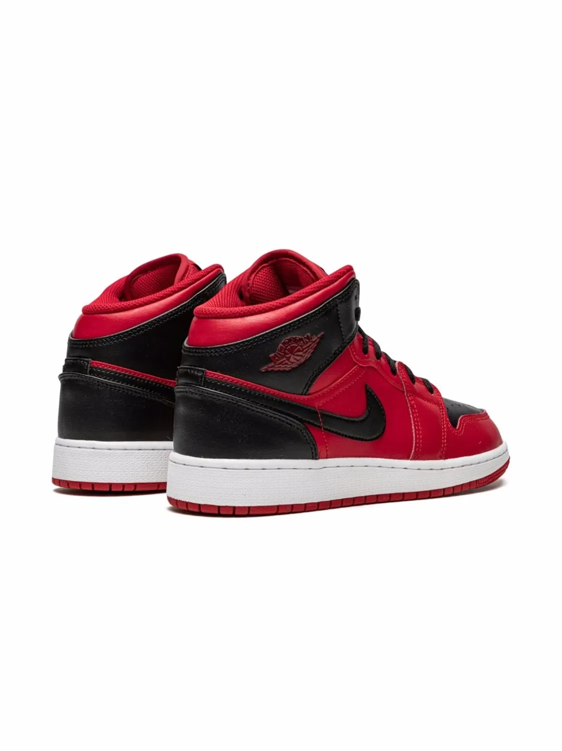 Jordan Кроссовки 1 Mid Reverse Bred Красный — фото 2