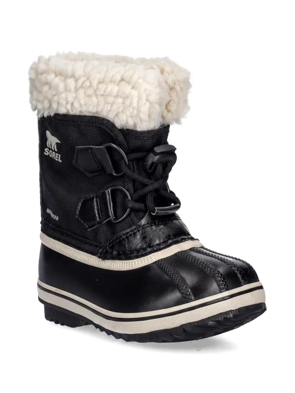 Сапоги Yoot Pac с фактурной отделкой Sorel Kids, черный