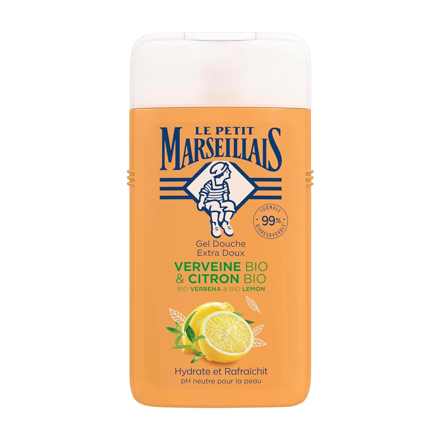 Гель для душа Organic Verbena & Organic Orange, Le Petit Marseillais, 250 мл