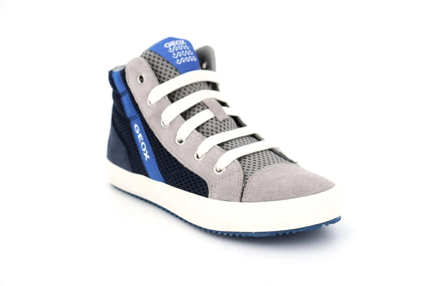 Детские кроссовки для мальчиков Geox J Alonysso Boy B, Navy Blue Greyc0661 — фото 3