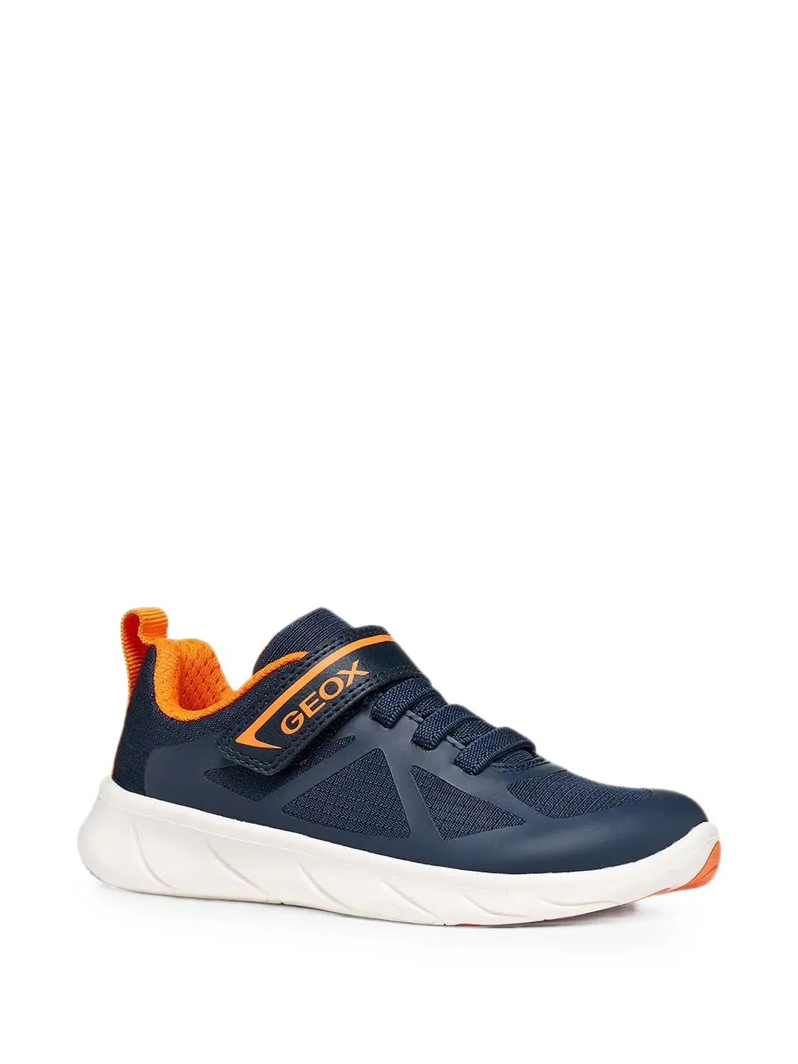 Кроссовки Foot-run на липучках Geox Kids, синий