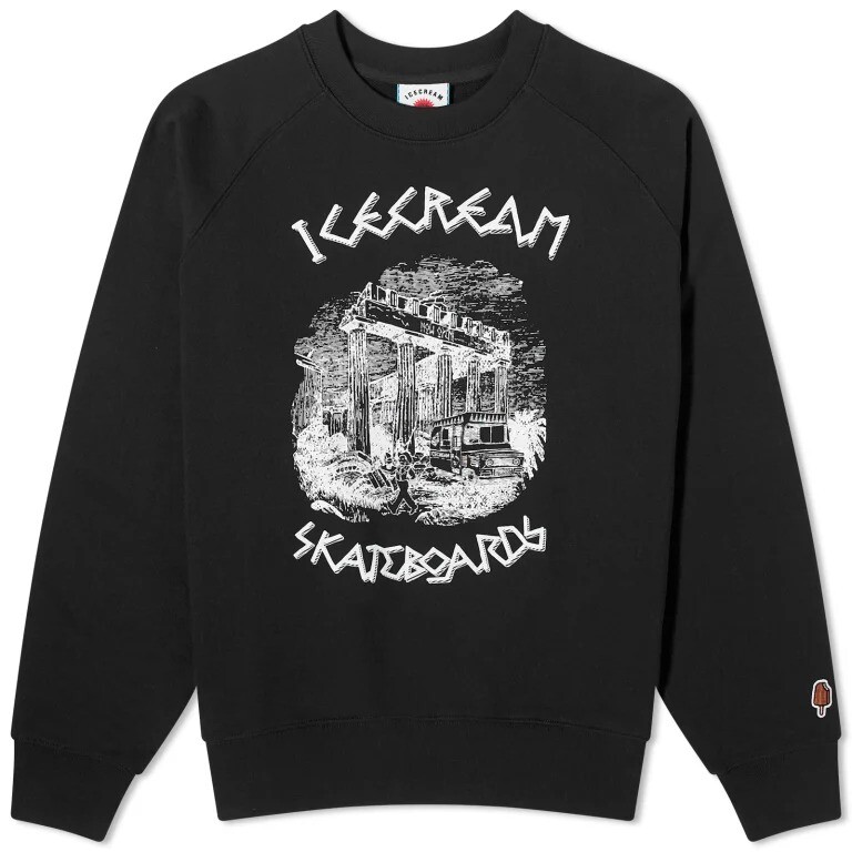 

Свитшот Icecream Ancient Crew, черный