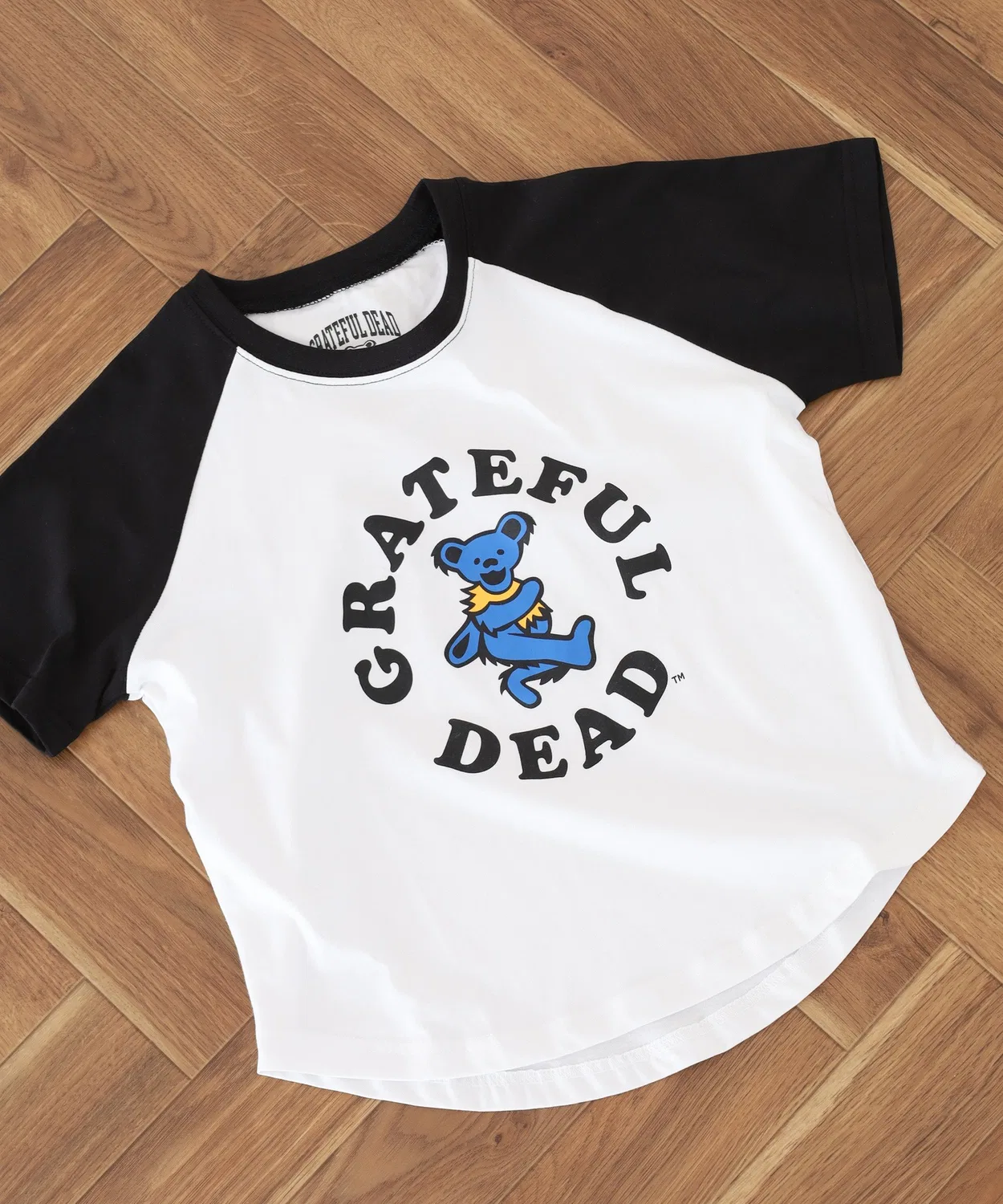 Детская футболка с принтом Grateful Dead, Белый