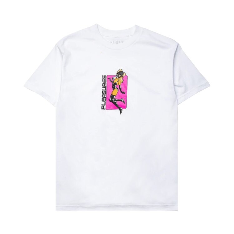 

Футболка Pleasures Baked T-Shirt 'White', белый