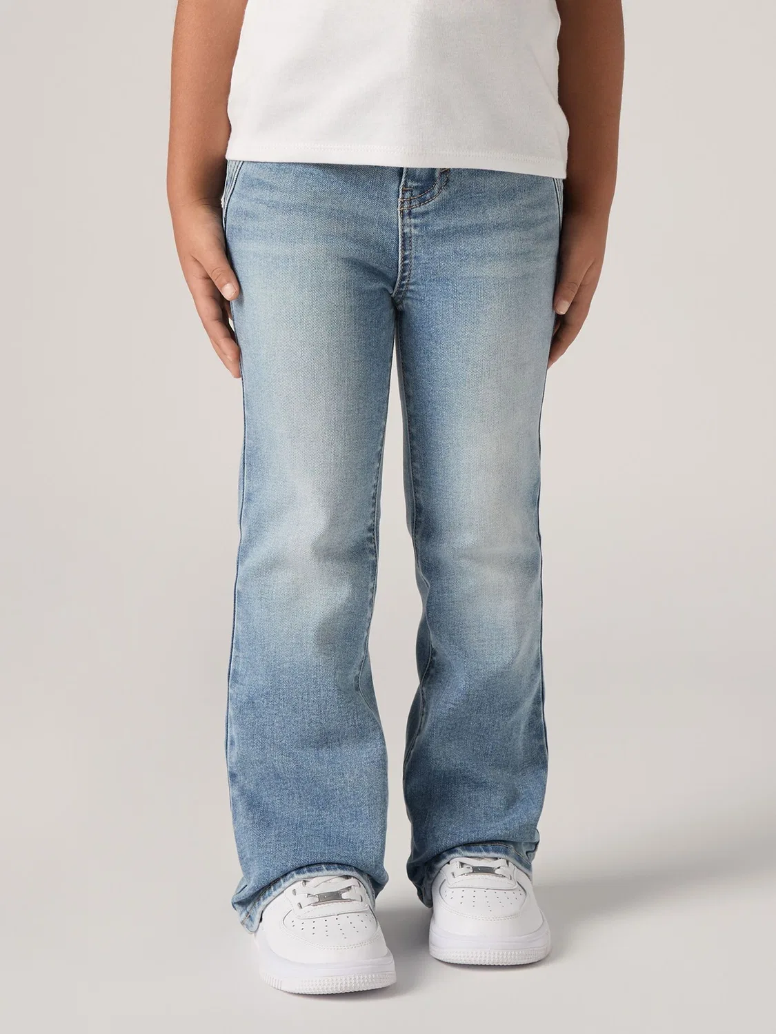 Джинсы High Rise Flare Pocket Detail Levi's, синие — фото 3