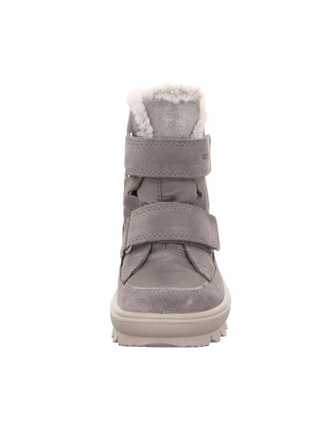 Детские зимние сапоги для девочек с принтом Flavia Superfit, Grey Pink 2000 — фото 2
